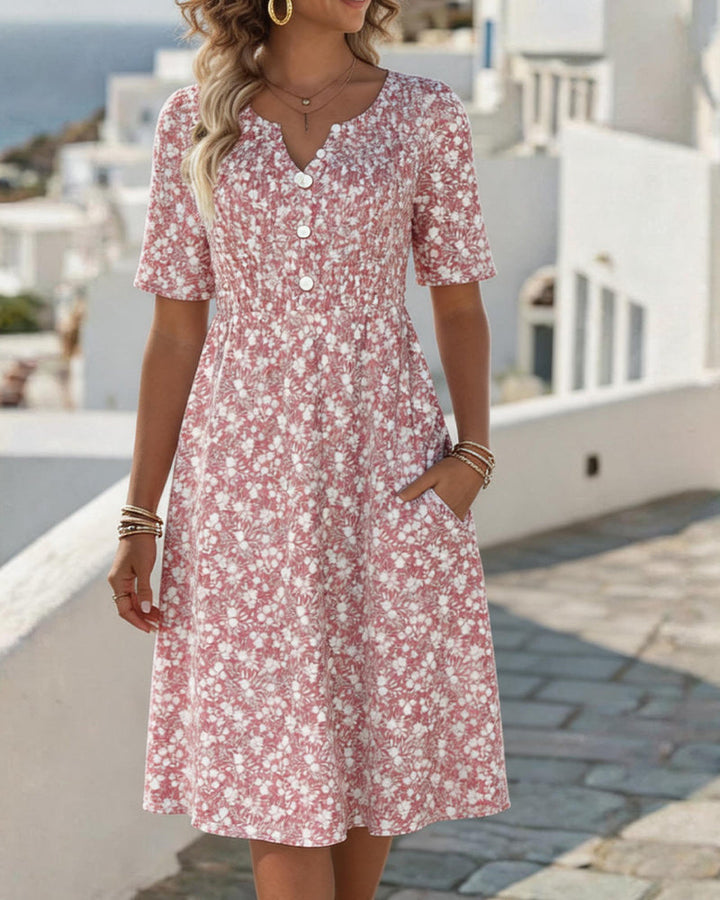 Carmen™ | Abito Midi Floreale "Brezza Estiva"