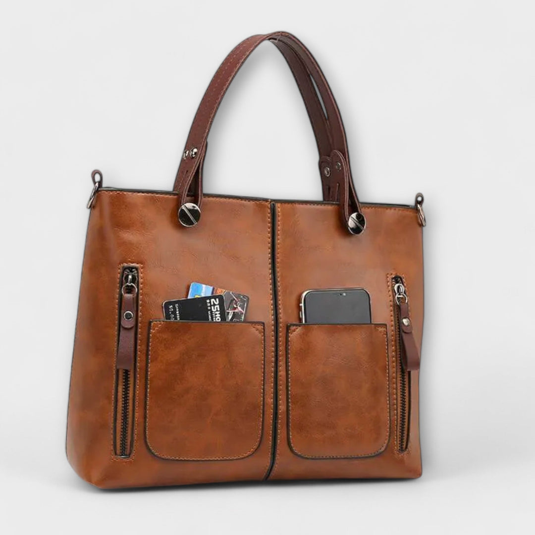 Serenya | borsa in pelle elegante e spaziosa