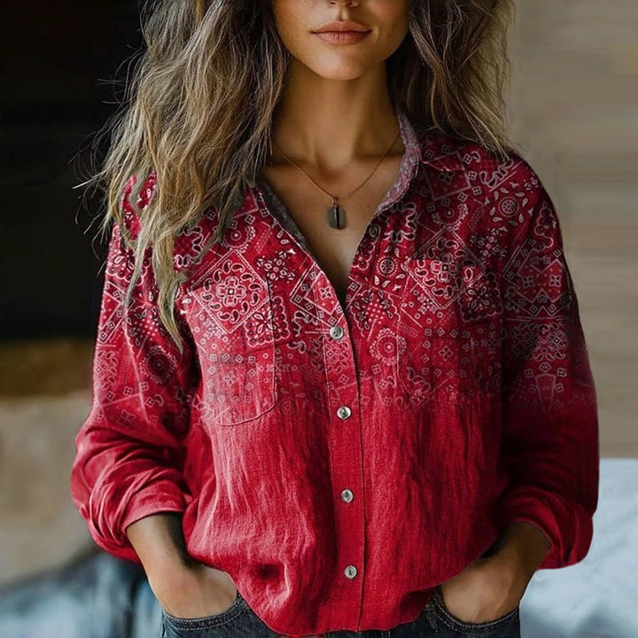 Valentina | Blusa vintage elegante
