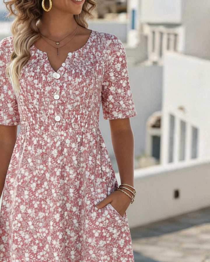 Carmen™ | Abito Midi Floreale "Brezza Estiva"