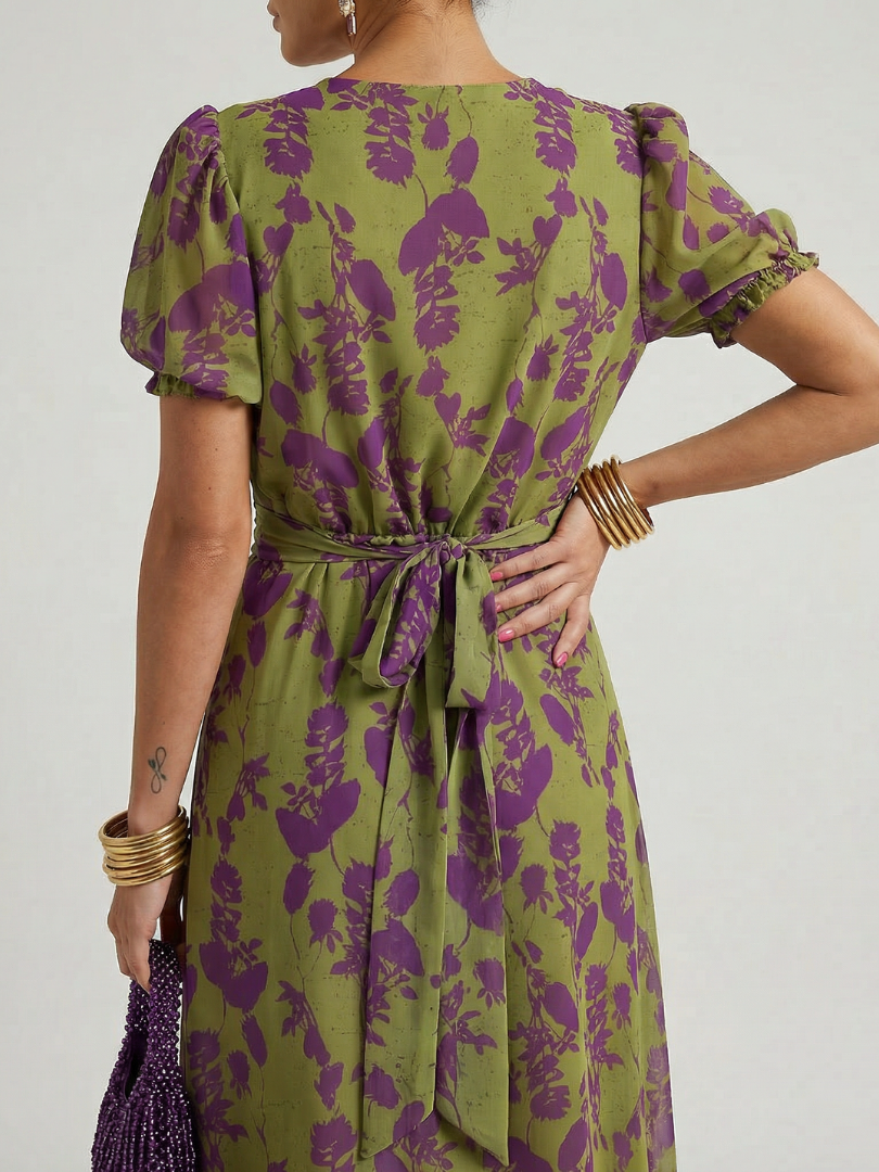 Virel | Abito Midi Floreale Comodo