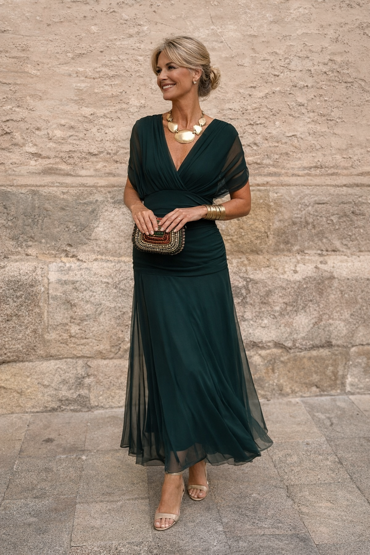 Valentina | Maxi Abito da Festa con Scollatura a Cuore