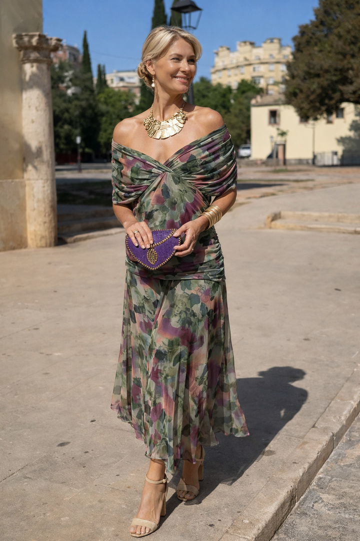 Valentina | Maxi Abito da Festa con Scollatura a Cuore