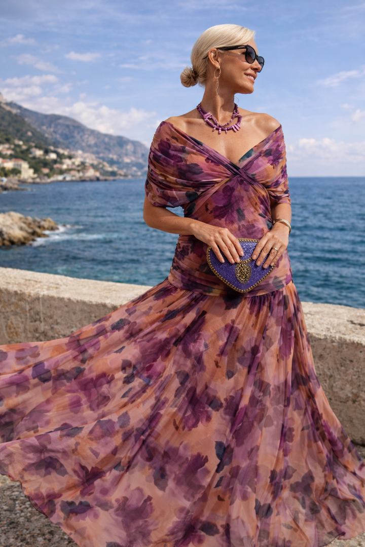 Valentina | Maxi Abito da Festa con Scollatura a Cuore
