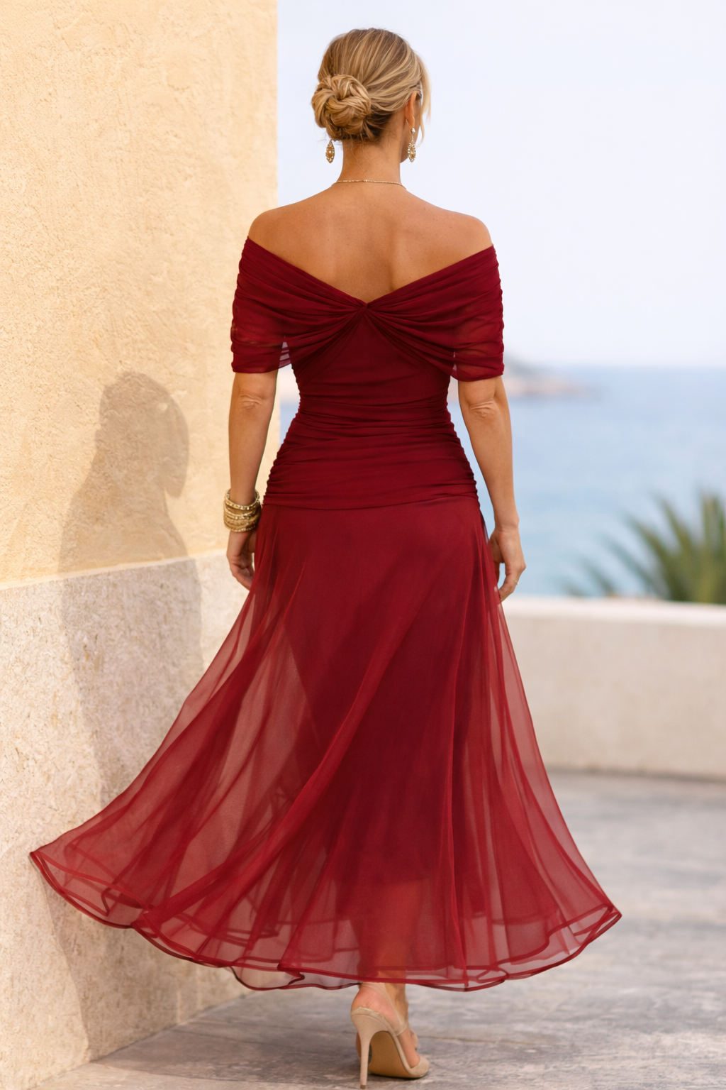 Valentina | Maxi Abito da Festa con Scollatura a Cuore
