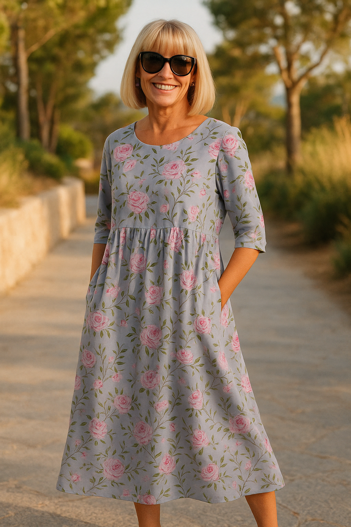 Lily | Vestito Midi - Comfort Senza Sforzo