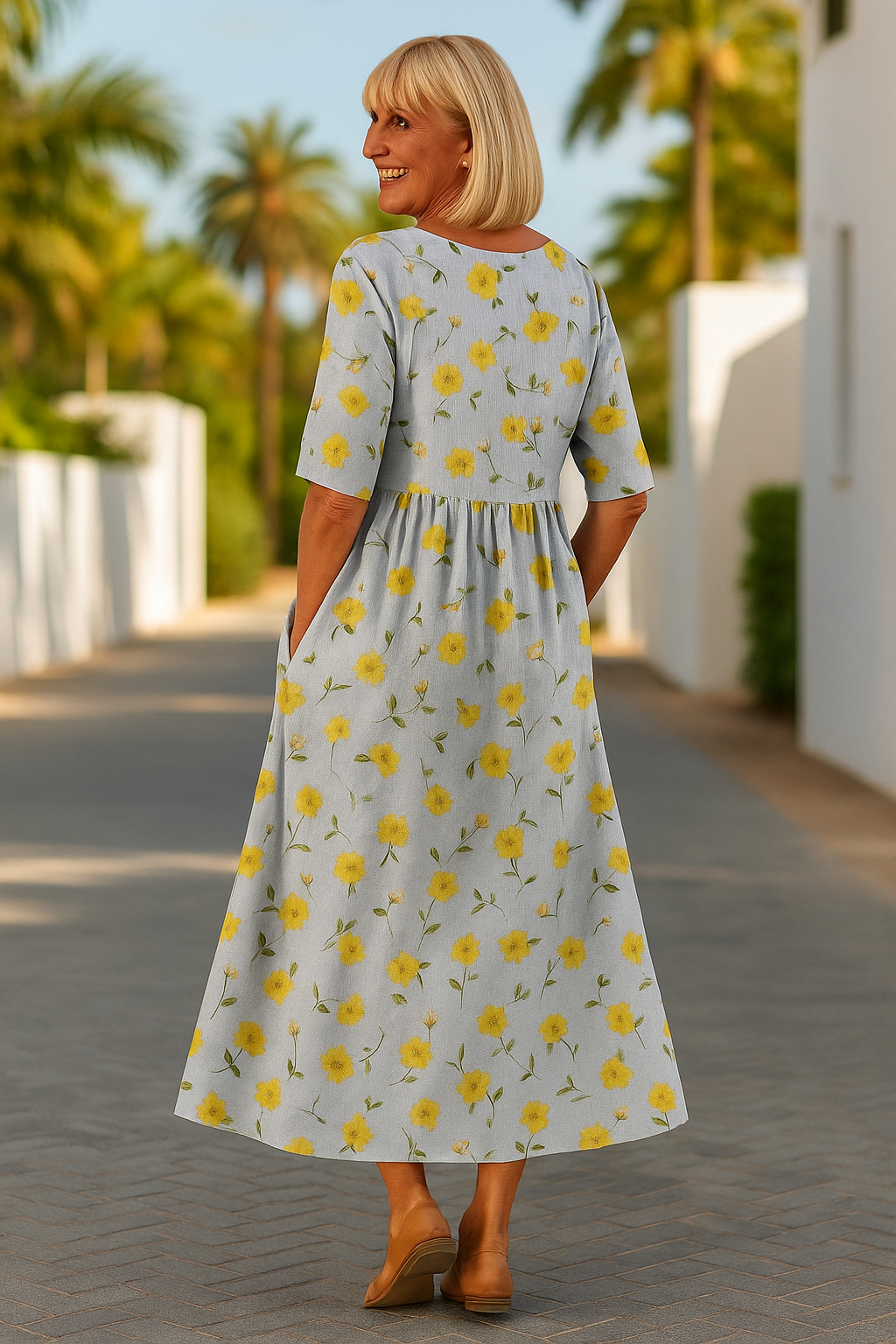 Lily | Vestito Midi - Comfort Senza Sforzo