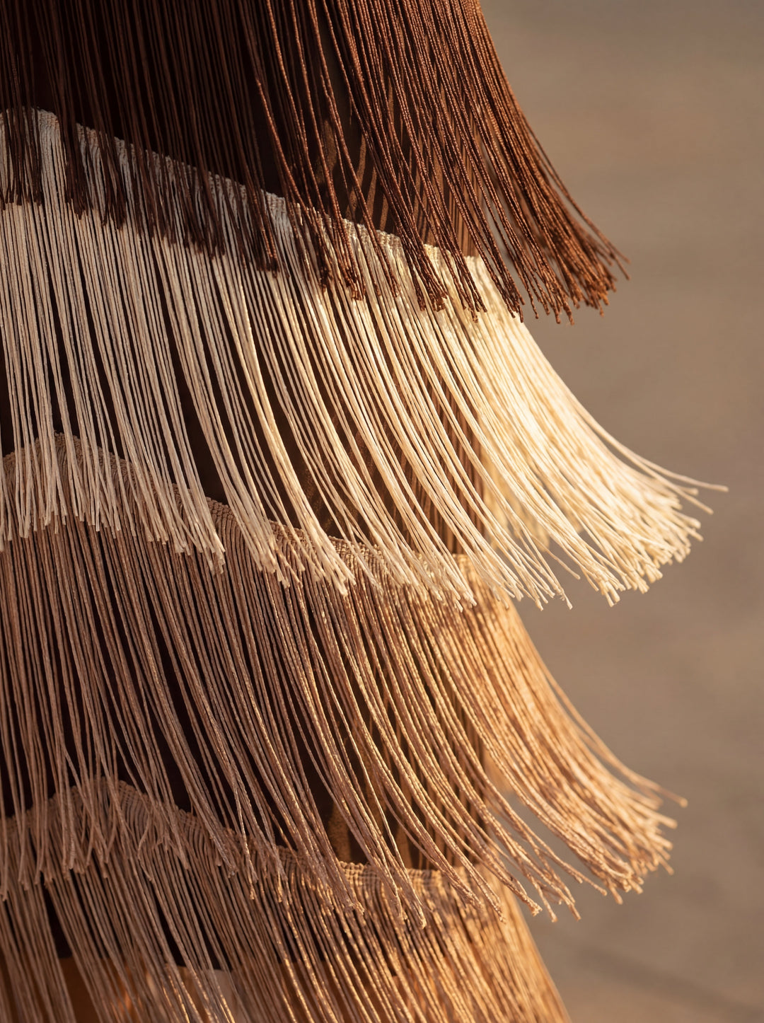 Salvia | Abito Maxi con Frange