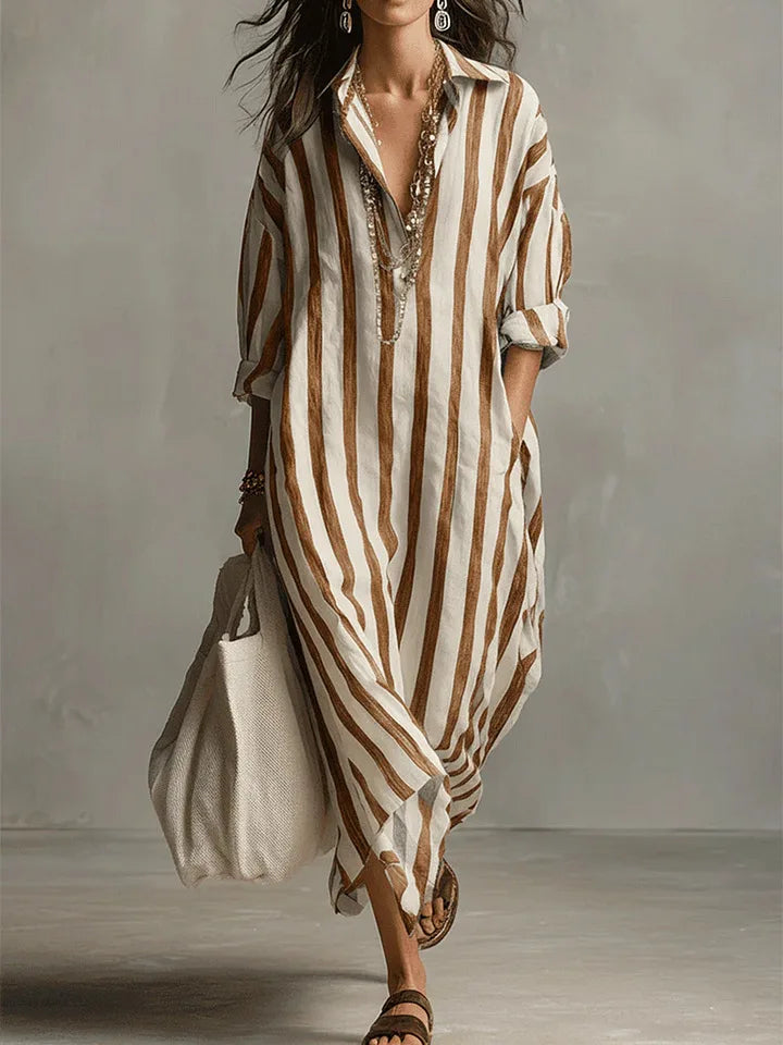 Pepa | Vestito camicia lungo