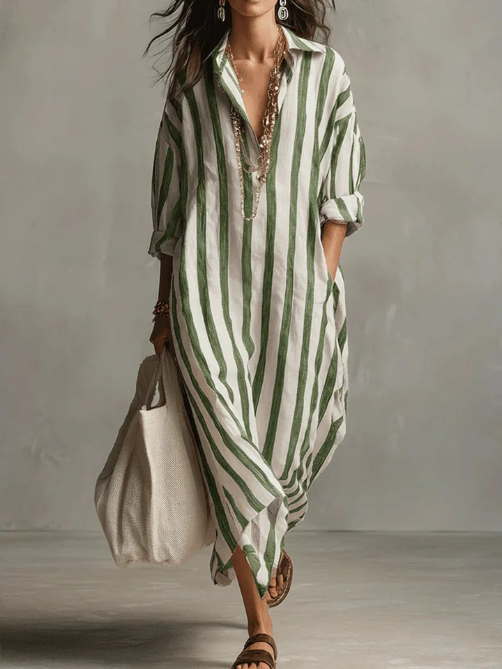 Pepa | Vestito camicia lungo