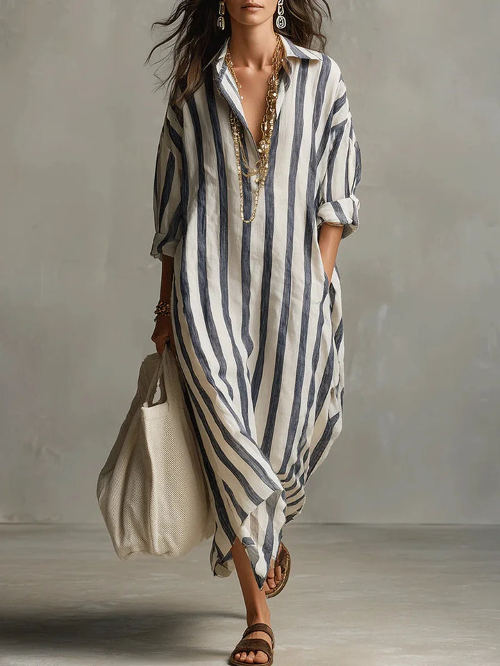 Pepa | Vestito camicia lungo