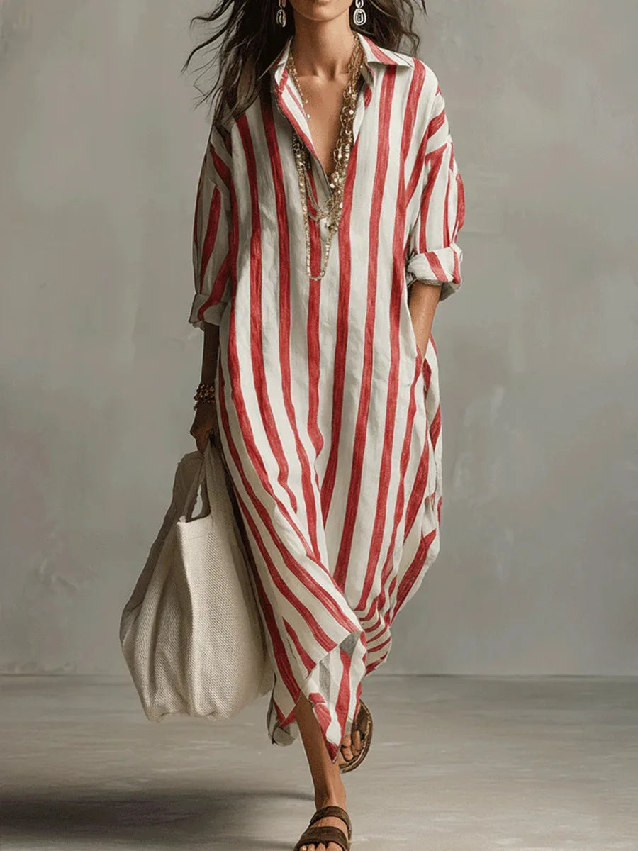 Pepa | Vestito camicia lungo