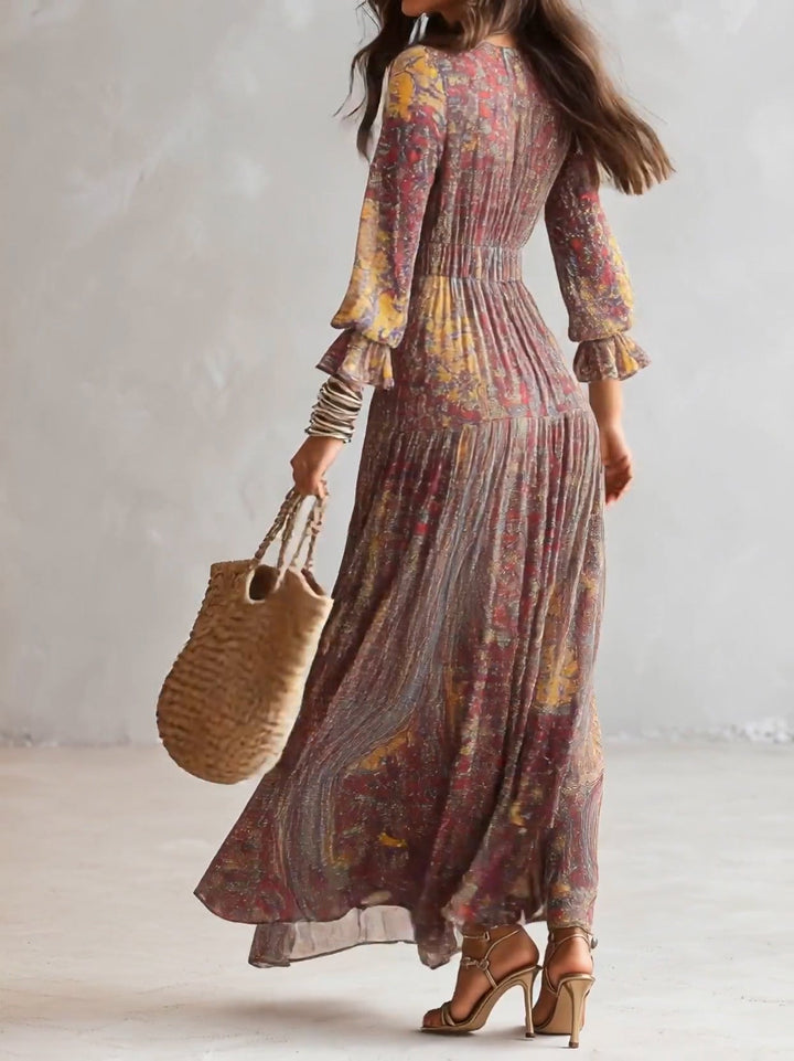 Ginevra | Abito Maxi Paisley