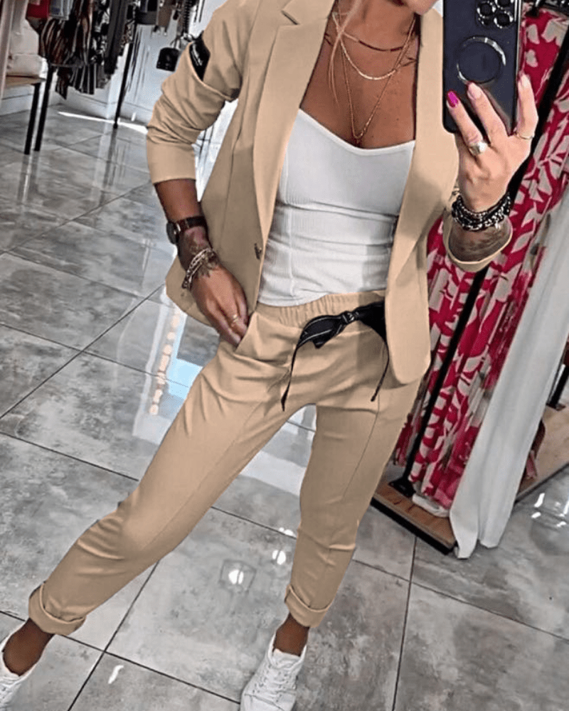 Malou | Completo: top, giacca e pantaloni