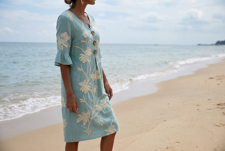 Abito casual floreale da donna
