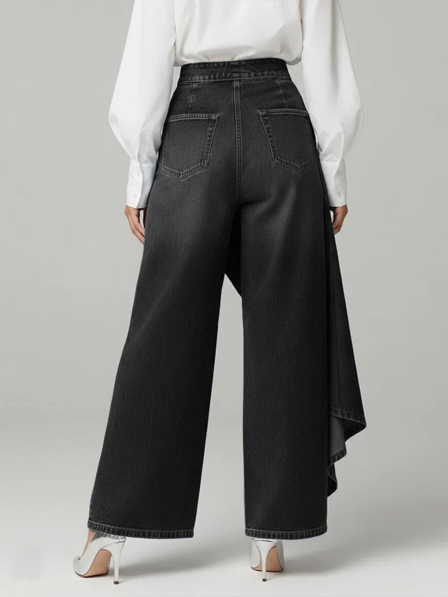 The Elara™ | Jeans a gamba larga