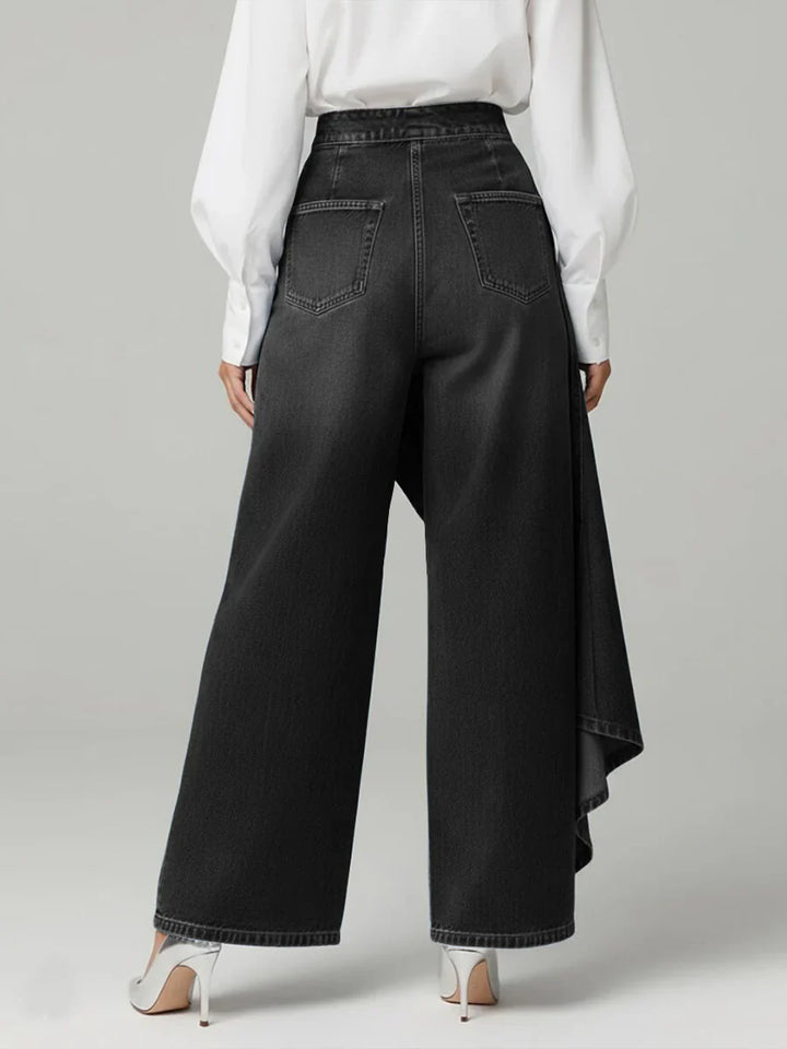 The Elara™ | Jeans a gamba larga