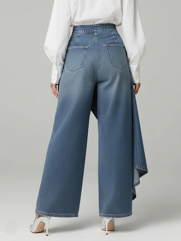 The Elara™ | Jeans a gamba larga